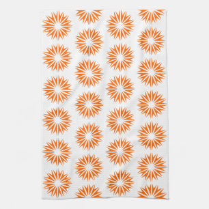 Mandarine Moderne Sonnenaufgänge Handtuch
