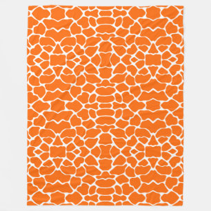 Mandarine-Safari-Giraffe Fleecedecke