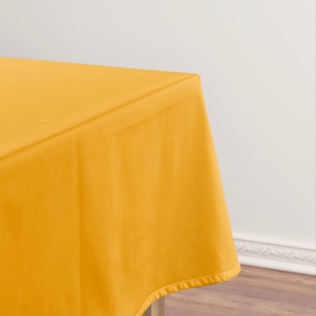 Mandarine Solid Color | Classic | elegant Tischdecke (Beispiel)