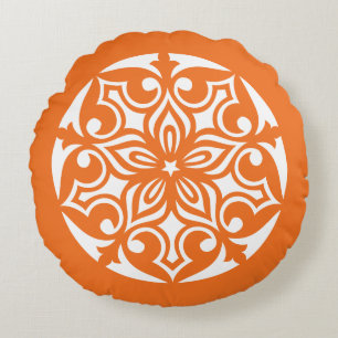 Mandarine TRIBALER KREIS DES LEBENSMITTELS Kissen