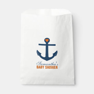 Mandarine und Blauer Anker Geschenktütchen