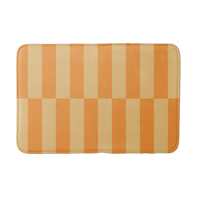 Mandarine- und Wheatbeermuster Badematte (Vorderseite)