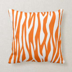 Mandarine Zebra Kissen