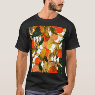 Mandarinen Baum: Juicy nahtlos Muster. T-Shirt