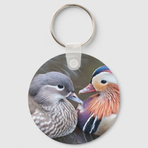 Mandarinen-Enten-Schlüsselanhänger Schlüsselanhänger