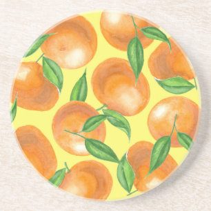 Mandarinen Getränkeuntersetzer