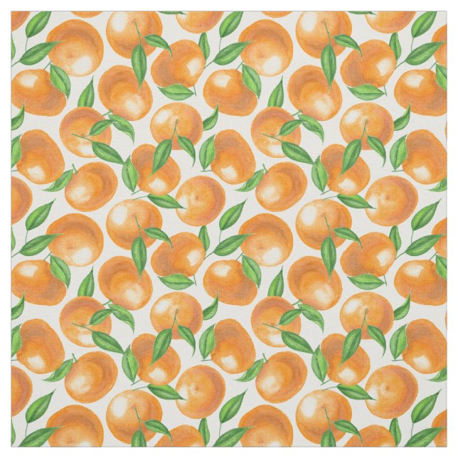 Mandarinen Stoff (Muster)