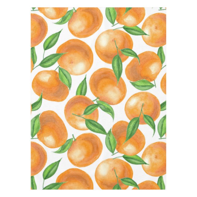 Mandarinen Tischdecke (Vorderseite)