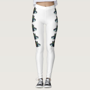 Mandarinenfisch Ausschnitt Leggings