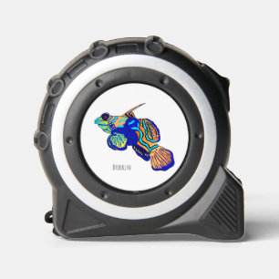 Mandarinfish Cartoon Illustration Maßband