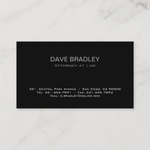 Mandataire - cartes de visite