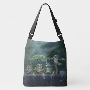 ""Mandatory Fun" Tote oder Crossbody Tragetaschen Mit Langen Trägern