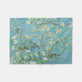 Mandel-Blüte durch Van- Goghschöne Kunst Fleecedecke