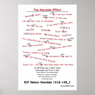 Mandela bewirkt Plakat
