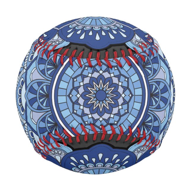 Mandela Blume Blue Baseball (Vorderseite)