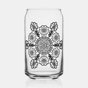 Mandela Blume line art Dosenglas