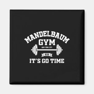 Mandelbaum Gym It's Go Time - Black Magnet
