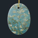 Mandelbaum in Blüte von Vincent Van Gogh Keramik Ornament<br><div class="desc">Zweige eines Mandelbaumes in Blüte von Vincent Van Gogh Vintage Kunst auf modernen Produkten aus Zazilicious</div>
