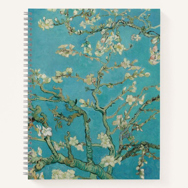 Mandelblüte, Ölmalerei, Vincent Van Gogh Notizbuch (Vorderseite)