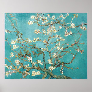 Mandelblüte, Van Gogh Poster