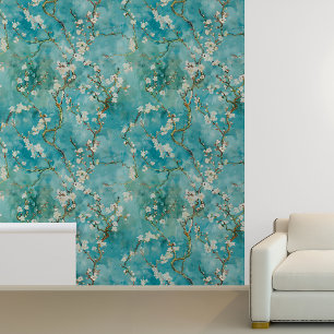 Mandelblüten Blau Vincent Van Gogh Tapete
