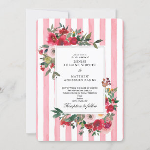 Mandelblüten-Hochzeitseinladung Einladung