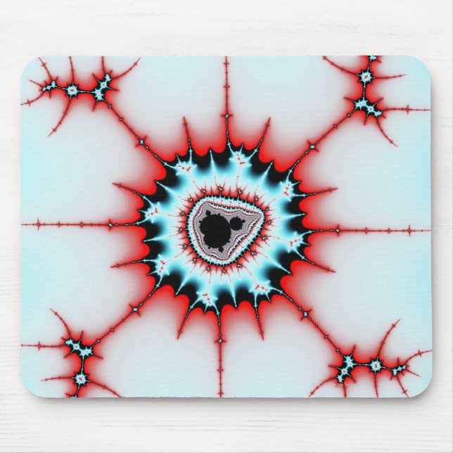 Mandelbrot 2 mousepad (Vorne)