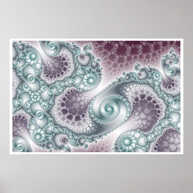 Mandelbrot #4 poster (Vorne)