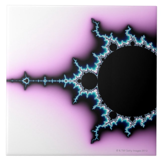 Mandelbrot 5 fliese (Vorderseite)