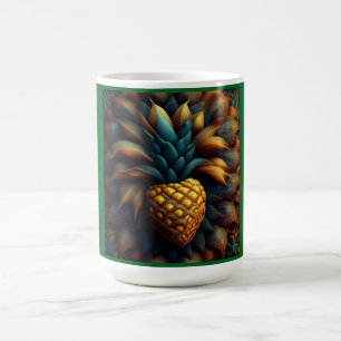 Mandelbrot-Ananas-Fraktal Kaffeetasse