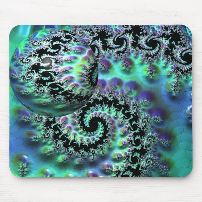 Mandelbrot Discovery mit Sphere Mousepad (Vorne)