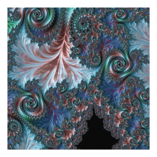 Mandelbrot Fraktal Fotodruck