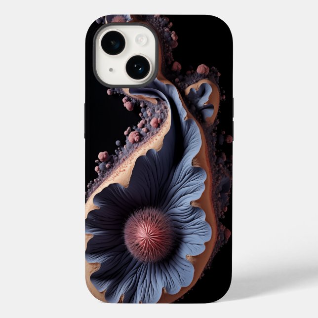 Mandelbrot Fraktal Julia Set Case-Mate iPhone 14 Hülle (Rückseite)