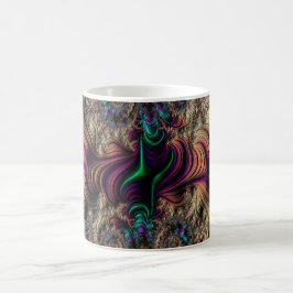 Mandelbrot Fraktal Kaffeetasse