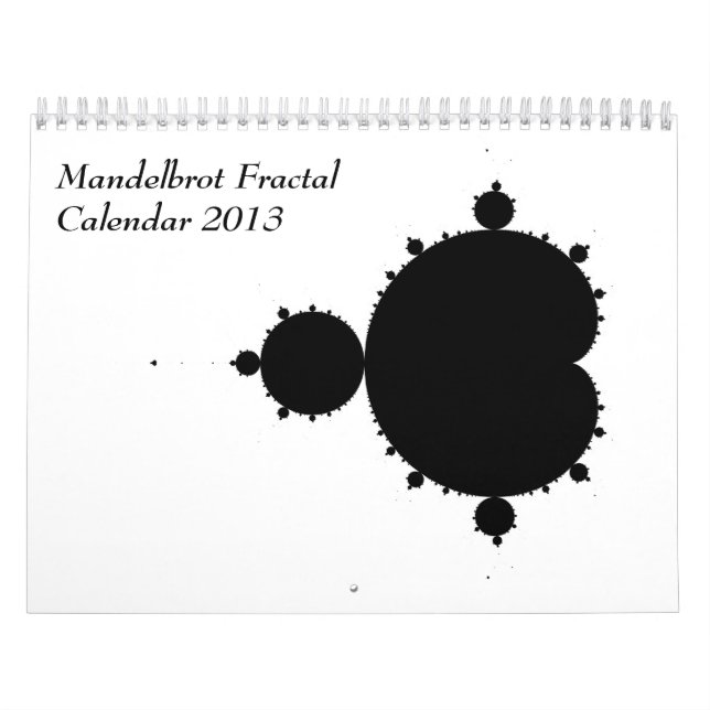 Mandelbrot Fraktal-Kalender 2013 Kalender (Titelbild)