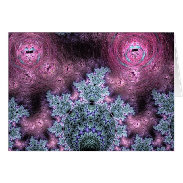 Mandelbrot Fraktal Pattern (Vorderseite (Horizontal))