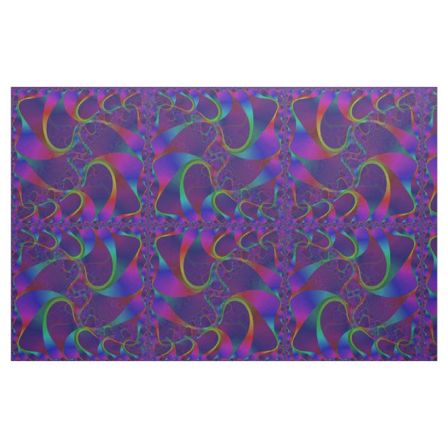 Mandelbrot Fraktal Stoff (Fat Quarter (45,7 x 55,9 cm))