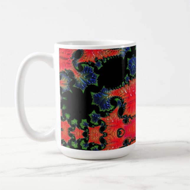 Mandelbrot Garden Mug (Gauche)