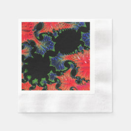 Mandelbrot Garden Napkins Serviette