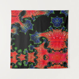 Mandelbrot Garden Tapestry Wandteppich