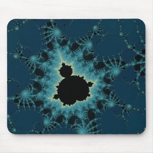 Mandelbrot Mousepad (Vorne)