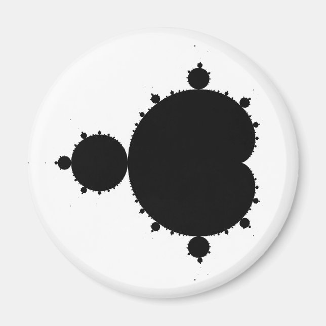 Mandelbrot Set 01 - Fraktal Magnet (Vorne)