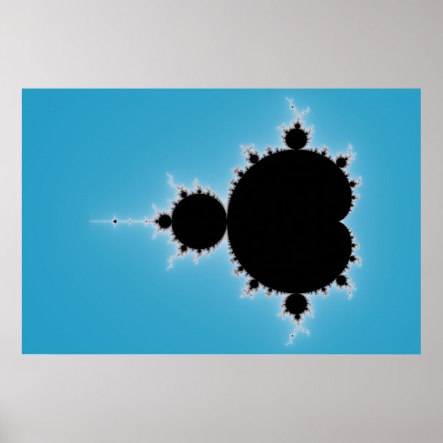 Mandelbrot Set 05 - Fraktal Poster (Vorne)