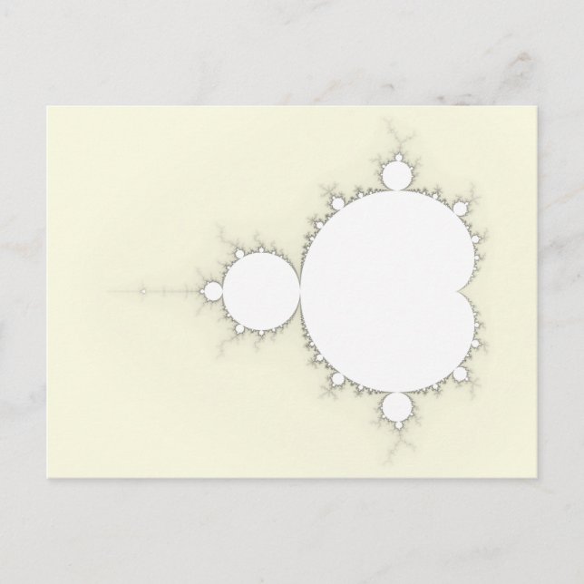 Mandelbrot Set 09 - Fraktal Postkarte (Vorderseite)