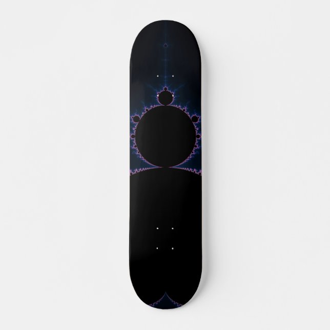 Mandelbrot-Set 10 Skateboard (Vorne)