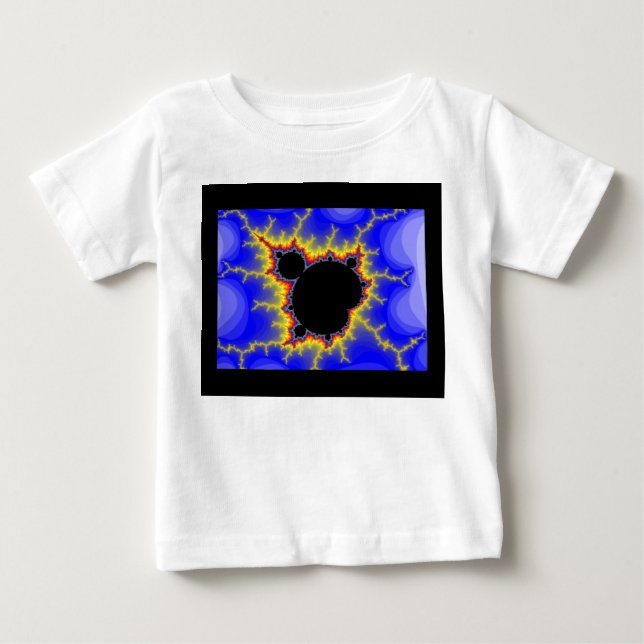 Mandelbrot Set-Fraktal Baby T-shirt (Vorderseite)