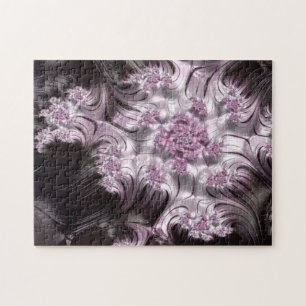 Mandelbrot Set Fraktal Digitale Kunst, Rosa und Sc