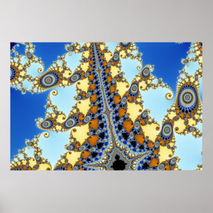 Mandelbrot Zoom C05 Poster