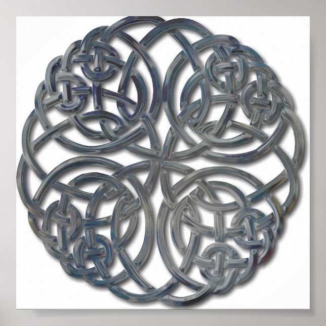 Mandella glass poster (Vorne)