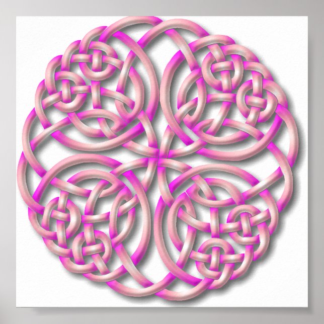 Mandella pink poster (Vorne)